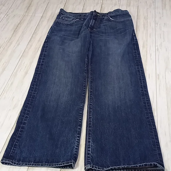 Old Navy Loose Straight Leg Blue Jeans Size 30x30 - Picture 10 of 16
